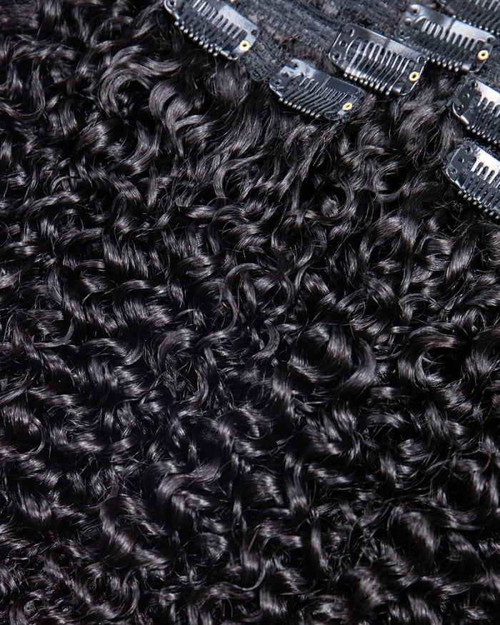 Glam Full Head Set Burmese Curly Clip-in Hair Extensions - BCCI001