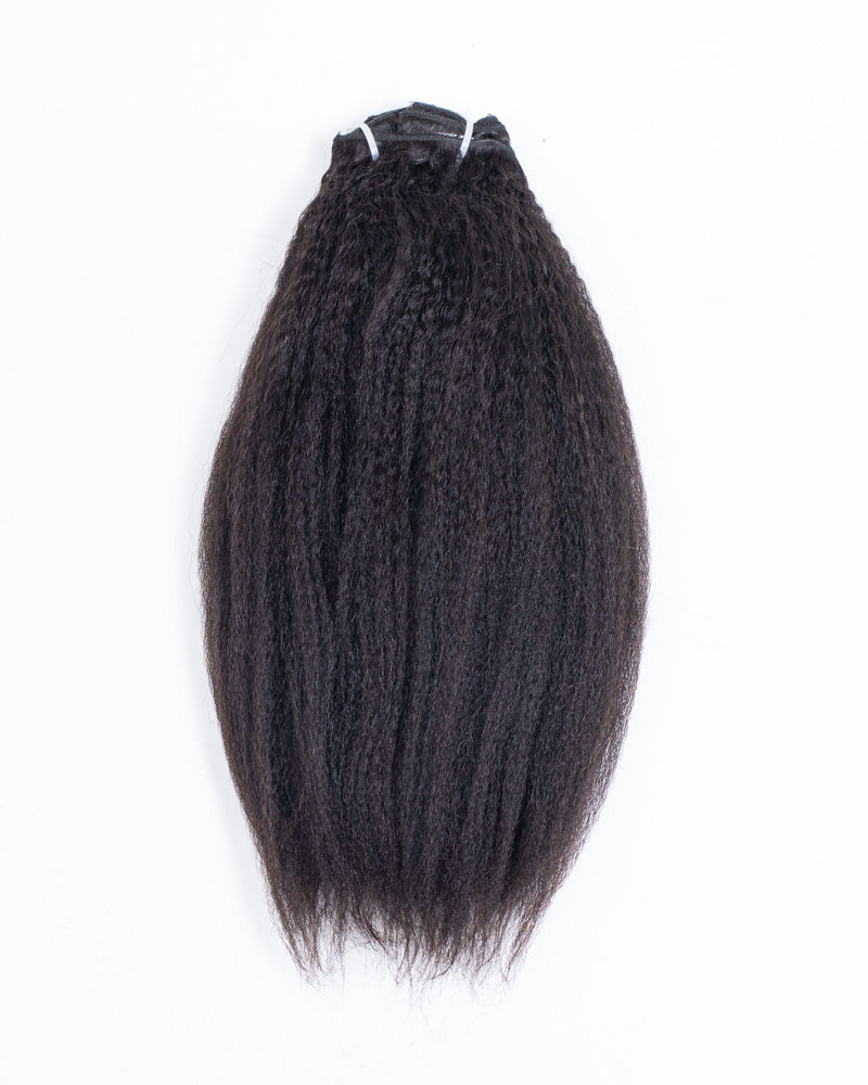 18" Kinky Blow-out Clip In - HCK-154