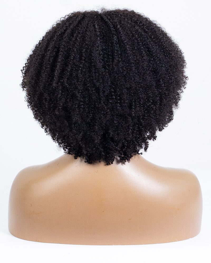 14" Coily Shake N Go Full Wig with Bangs - HCT-231
