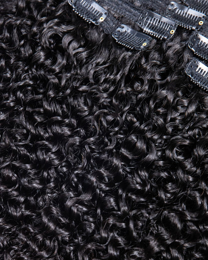 Glam Full Head Set Burmese Curly Clip-in Hair Extensions - BCCI001