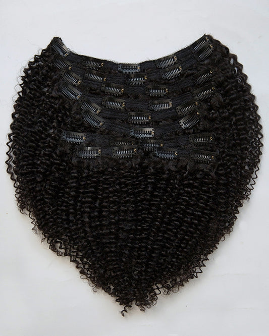 Glam Full Head Set Curly Clip-in Hair Extensions - CUCI001