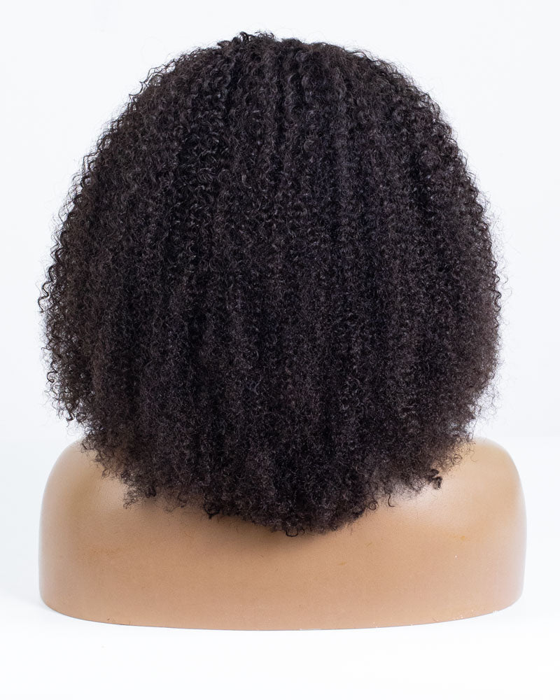 18" Curly Classic Headband Wig Size M - HCF-54