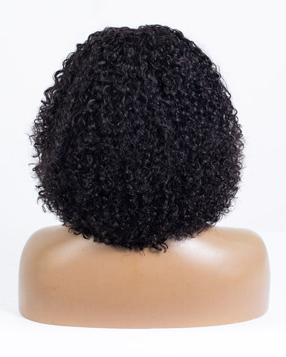14" Burmese Curly Classic Headband Wig Size S - HCF-55