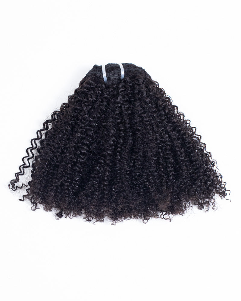 18" Glam Full Head Set Curly Clip In - HCK-93