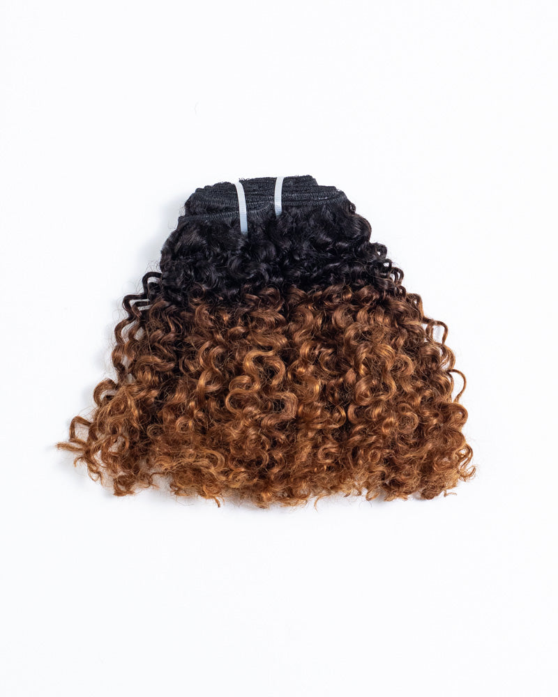 Labor Day Special Offer: 12" Ombre Curly Clip In - HCK-113