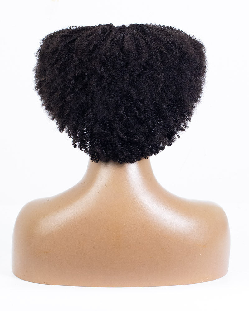 12" Kinky V-part Wig Size S - HCT-140