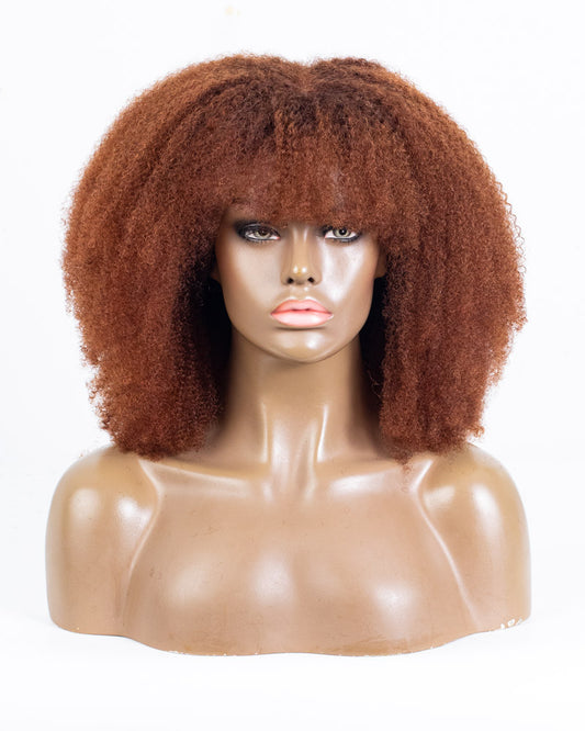 18" Kinky Lace Front Wig (13"*6") Size S - HCT-146