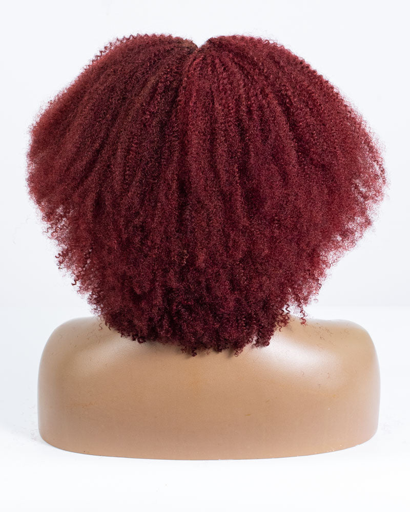 16" Kinky Seamless Thin Part Wig - HCT-191