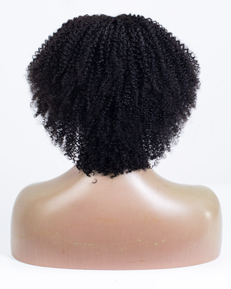 12" Coily Seamless Thin Part Wig - HCT-220