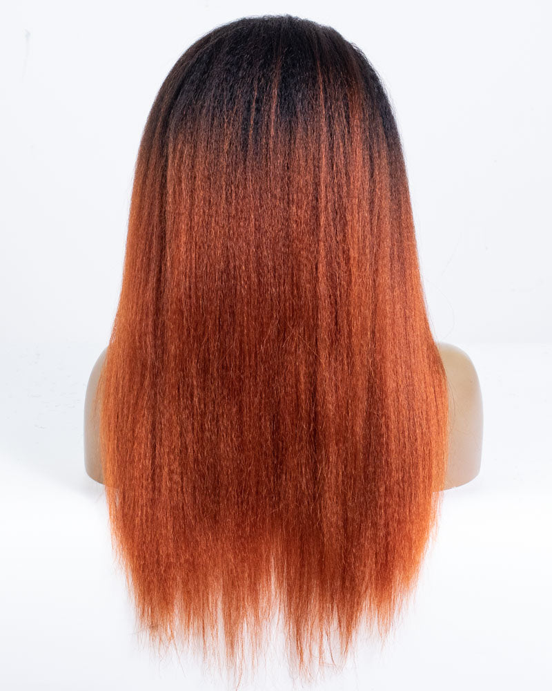 20" Kinky Blow-out 3 in 1 Half Wig - HCT-221
