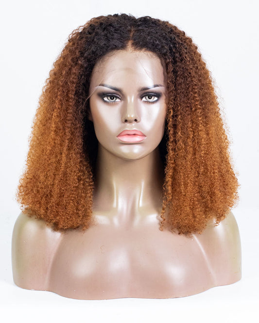 16" Coily Lace Front Wig (13"*6") Size S - HCT-224