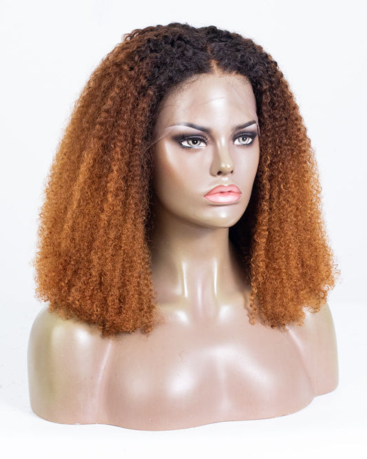 16" Coily Lace Front Wig (13"*6") Size S - HCT-224
