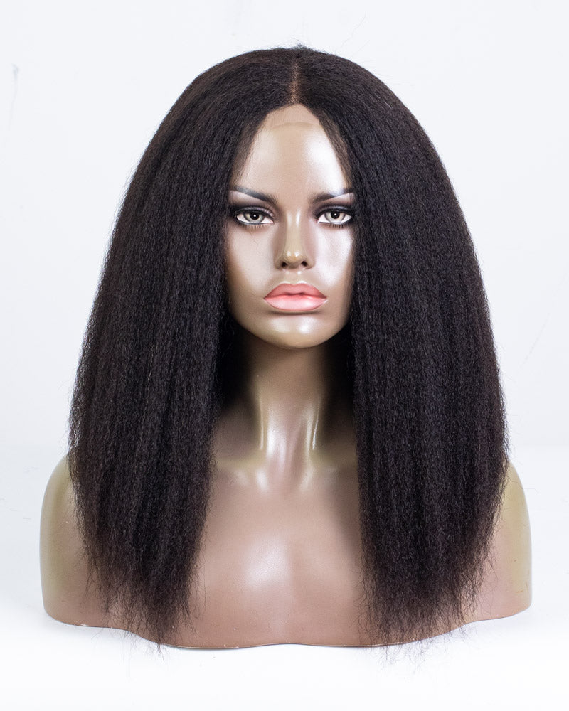 16" Kinky Blow-out Shake N Go Full Wig No Bangs - HCT-227