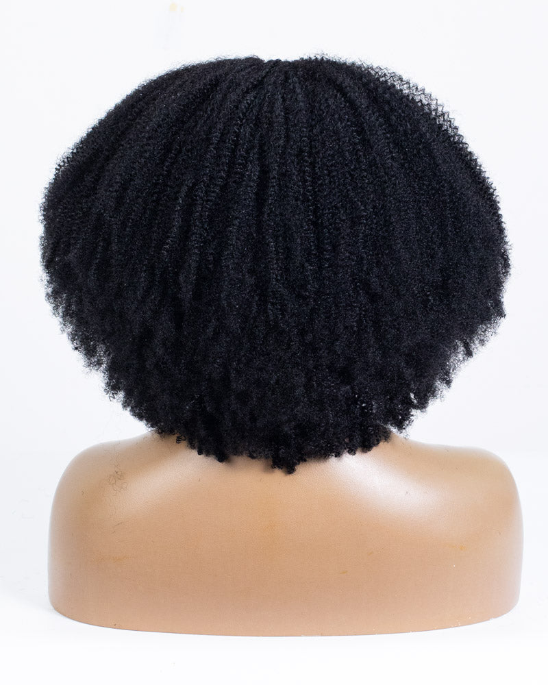 18" Kinky Seamless Thin Part Wig - HCT-230