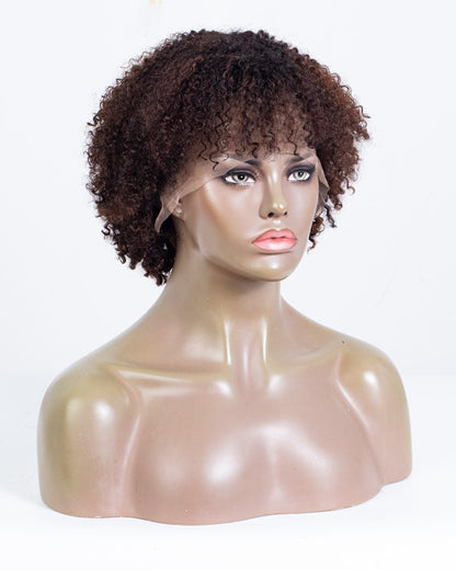 10" Coily Lace Front Wig (13"*6") Size S - HCT-232