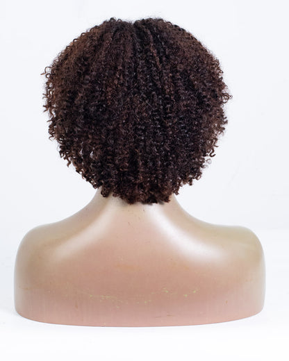 10" Coily Lace Front Wig (13"*6") Size S - HCT-232