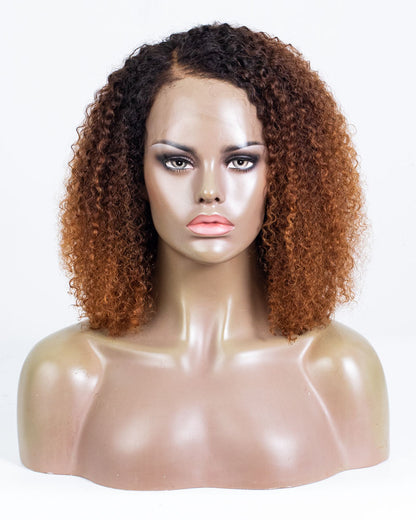 14" Curly Lace Front Wig (13"*6") Size S - HCT-233