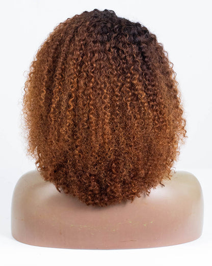 14" Curly Lace Front Wig (13"*6") Size S - HCT-233