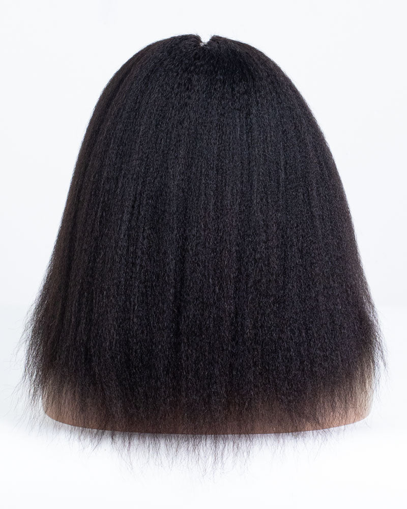 16" Kinky Blow-out Seamless Thin Part Wig - HCT-237