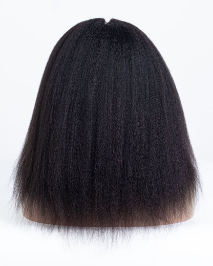 16" Kinky Blow-out Seamless Thin Part Wig - HCT-237