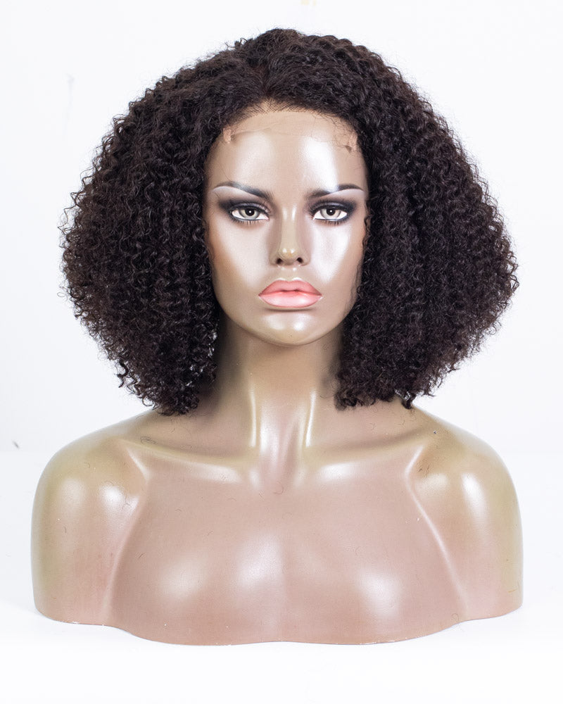 16" Curly Lace Front Wig (4"*4") Size S - HCT-195