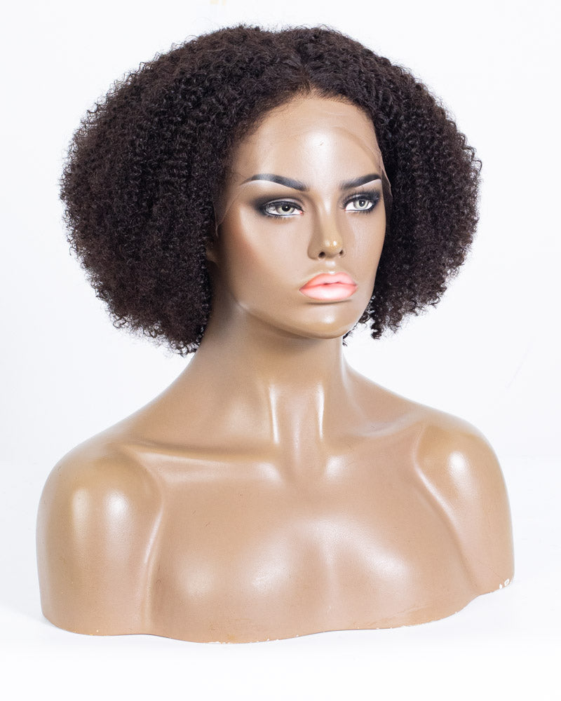 14" Coily Lace Front Wig (13"*6") Size S - HCT-196