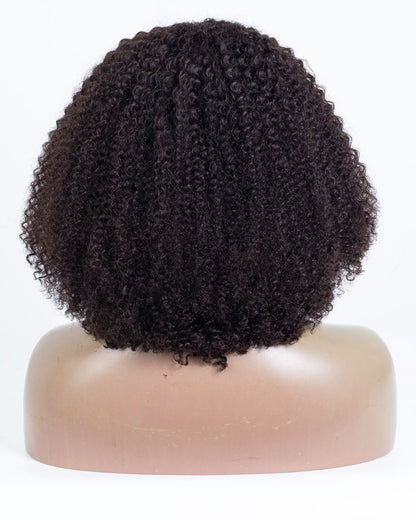 18" Curly Lace Closure Wig (4"*4") Size M-HCT-206