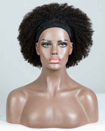 10" Coily Headband Wig Size M - HF-147