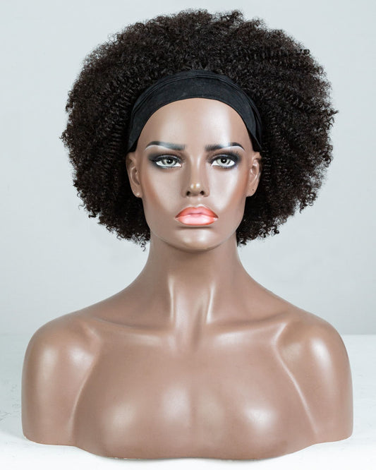 10" Coily Headband Wig Size M - HF-147