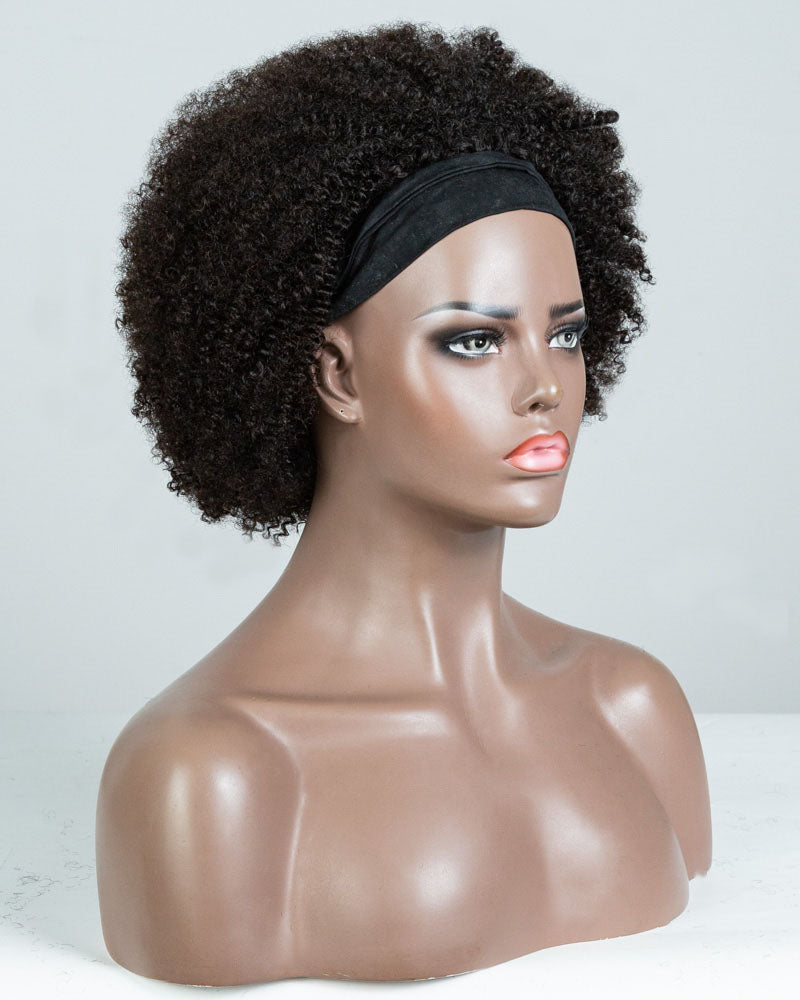 10" Coily Headband Wig Size M - HF-147