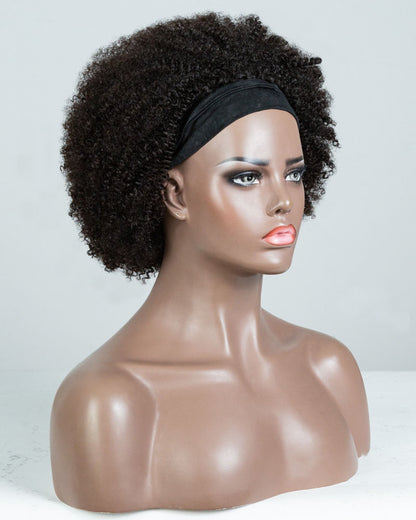 10" Coily Headband Wig Size M - HF-147