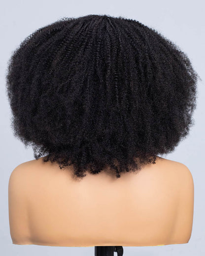 Kinky Seamless Thin Part Wig-KVW001