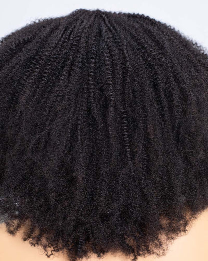 Kinky Seamless Thin Part Wig-KVW001