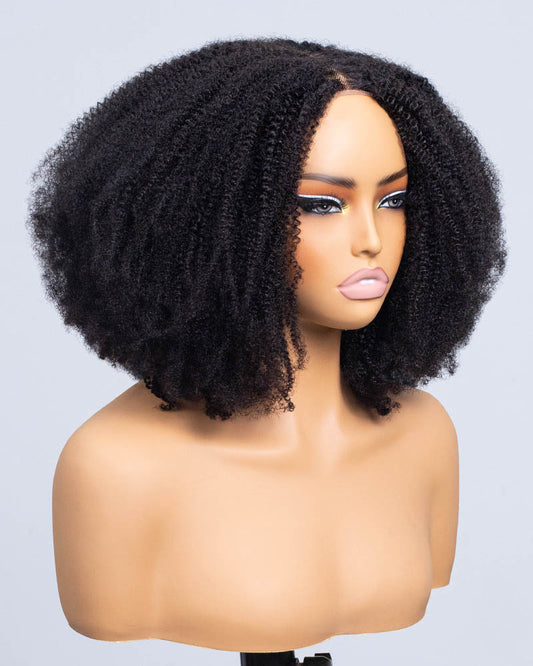 Kinky Shake N Go Full Wig No Bangs-KFNB001
