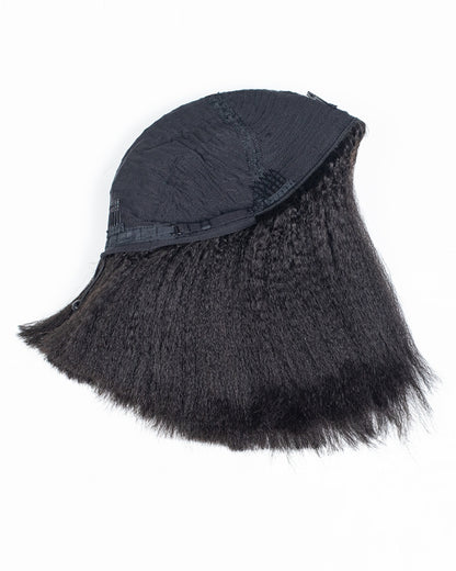 Natural Fit Bob Kinky Blow-out 3 in 1 Half Wig - KSHW002S