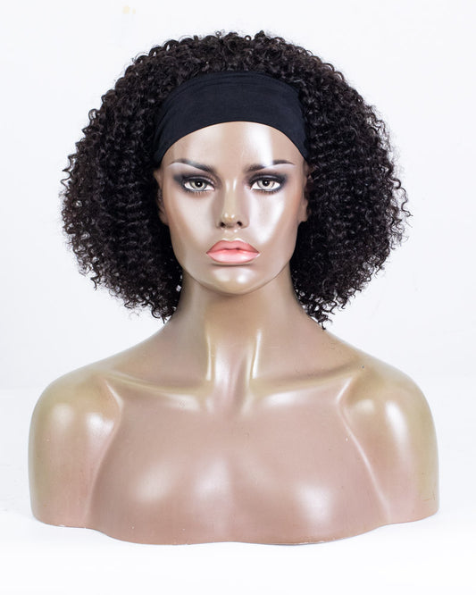 Labor Day Special Offer: 14" Curly Classic Headband Wig Size S - OHT-007