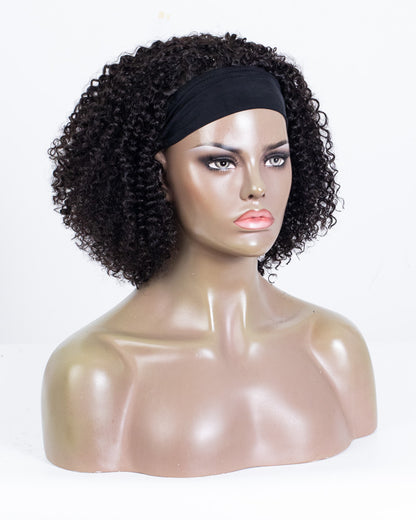 Labor Day Special Offer: 14" Curly Classic Headband Wig Size S - OHT-007