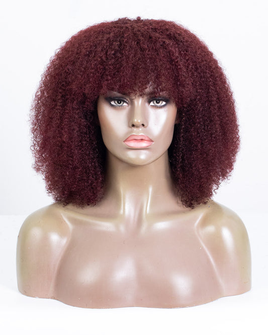 Labor Day Special Offer: 18" Coily Shake N Go Bang Wig Size M - OHT-009