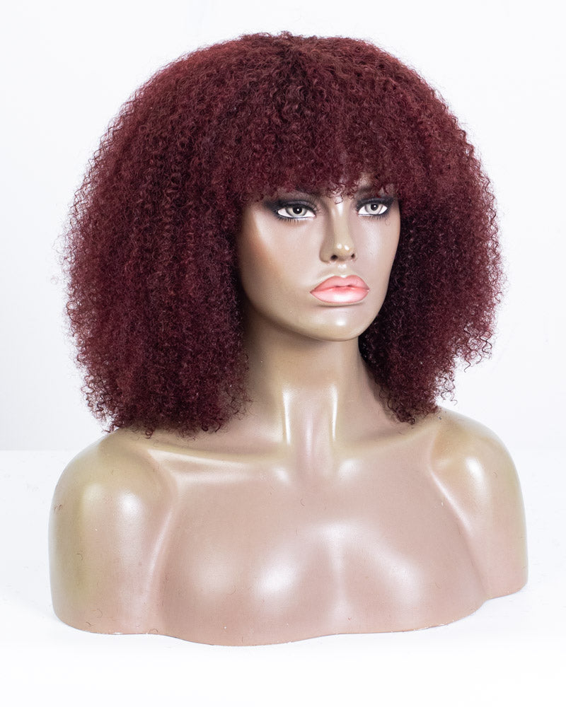 Labor Day Special Offer: 18" Coily Shake N Go Bang Wig Size M - OHT-009