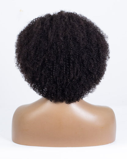 Labor Day Special Offer: 14" Coily Classic Headband Wig Size S - OHT-018