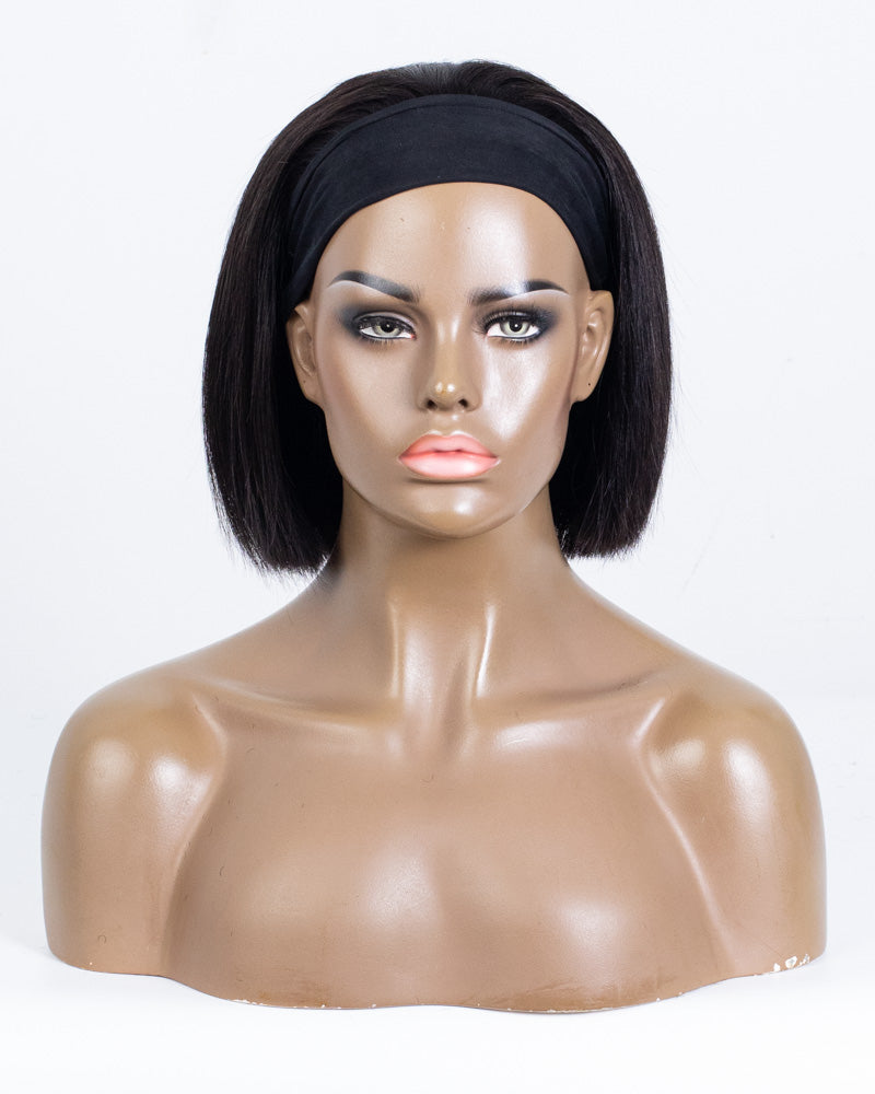 Labor Day Special Offer: 10" Silky Classic Headband Wig Size M - OHT-019