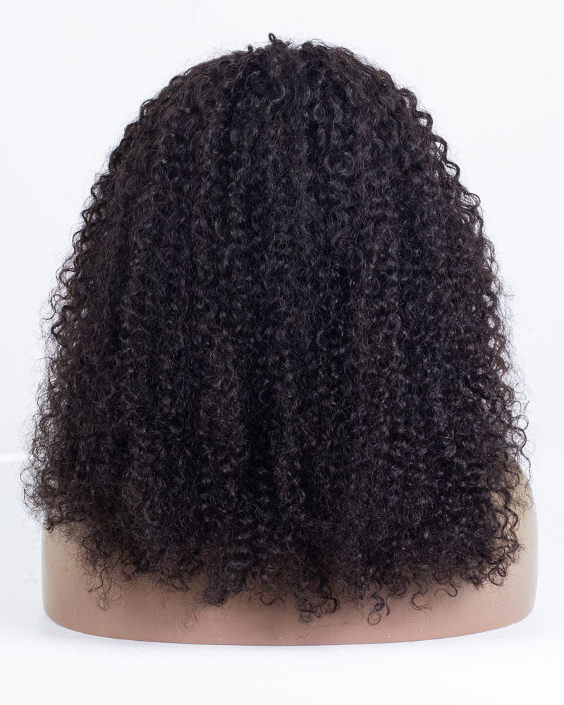 16" Burmese Curly Classic Headband Wig Size S - OHT-034