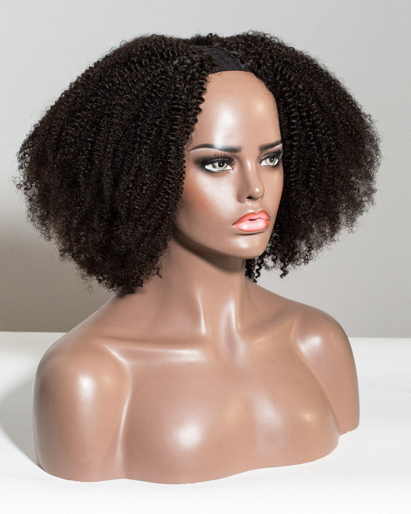 16" Kinky & Coily U-part Wig Size S - XQC-111