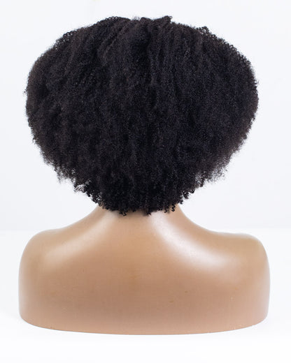 12" Kinky Classic Headband Wig Size M - XQC-375