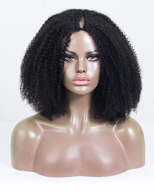 18" Coily BYE BYE Leave-Out™ Thin Part Wig - XQC-392