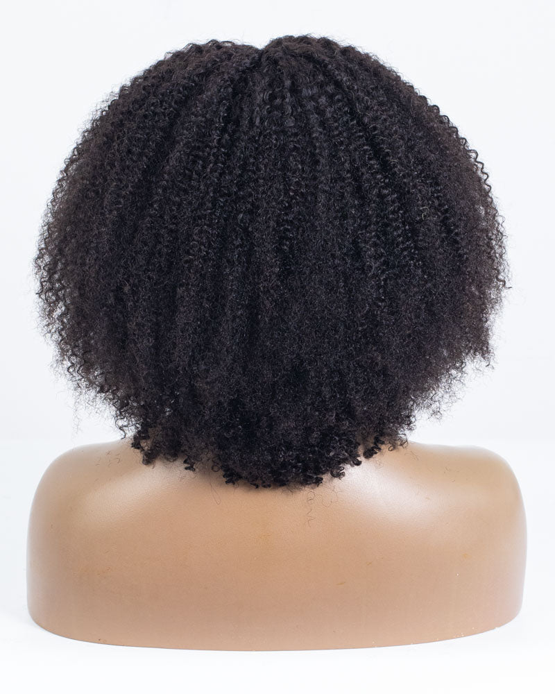14" Coily Lace Closure Wig (5"*5") Size S-XQC-408