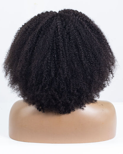 16" Coily Lace Closure Wig (4"*4") Size M-XQC-437