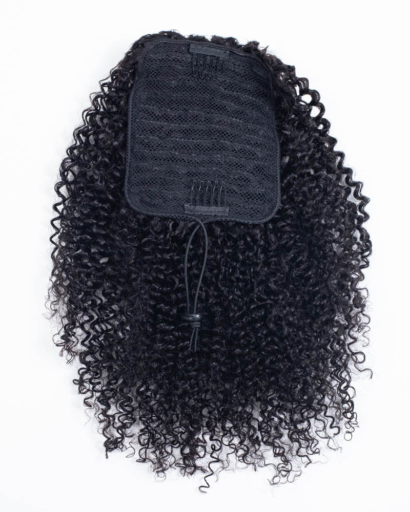 16" Curly Drawstring Ponytail - XQC-441