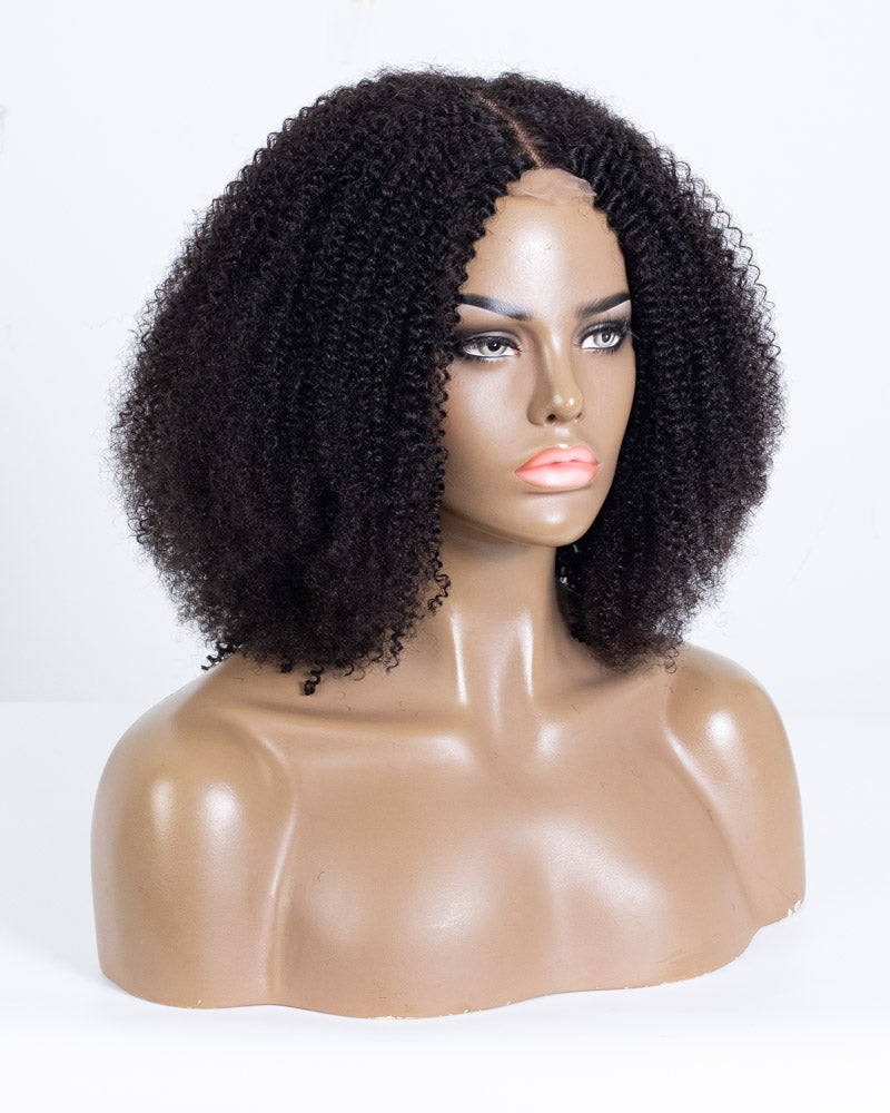 16" Coily Shake N Go Full Wig No Bangs - XQC-445