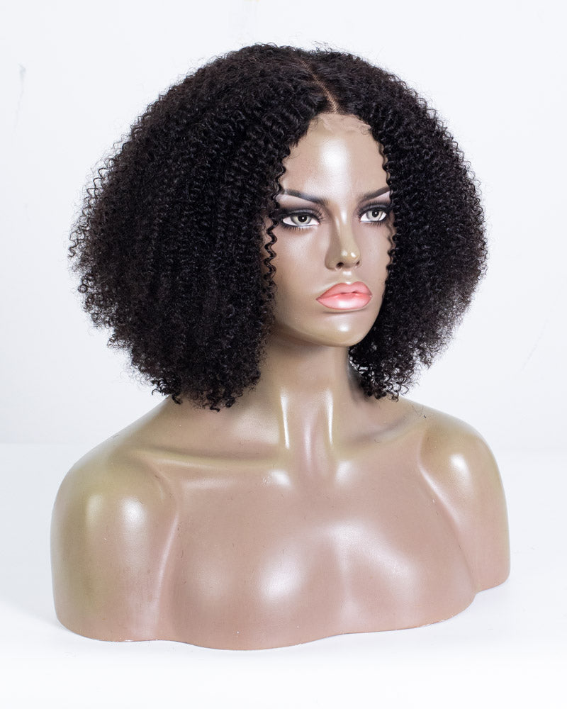 14" Coily Shake N Go Full Wig No Bangs - XQC-446